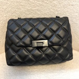 Quilted Black Purse